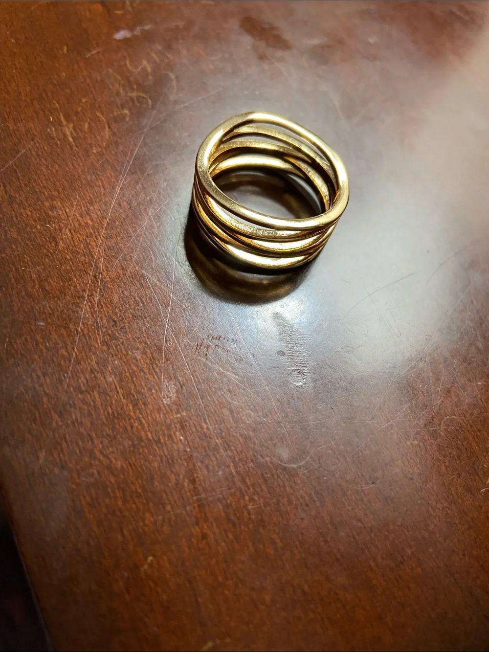 Gold Multi-Band Women’s Ring